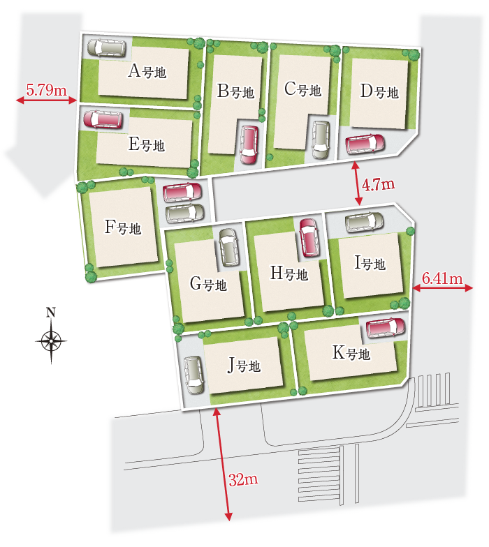 区画図